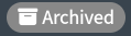 Status color - archived