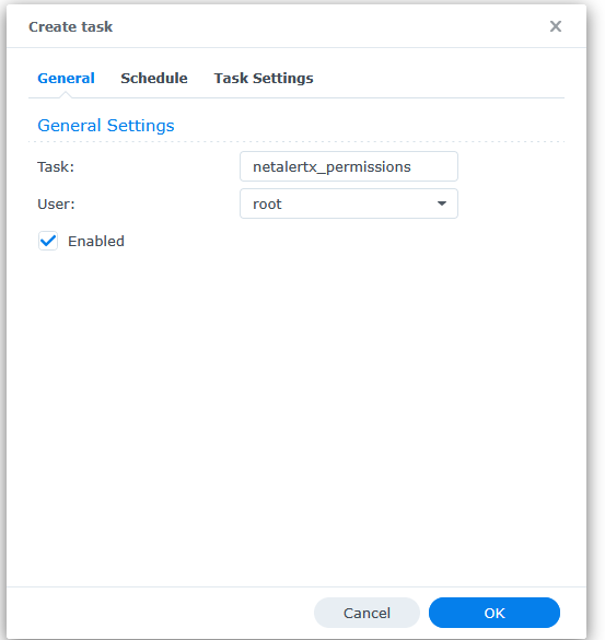 User-defined task_general