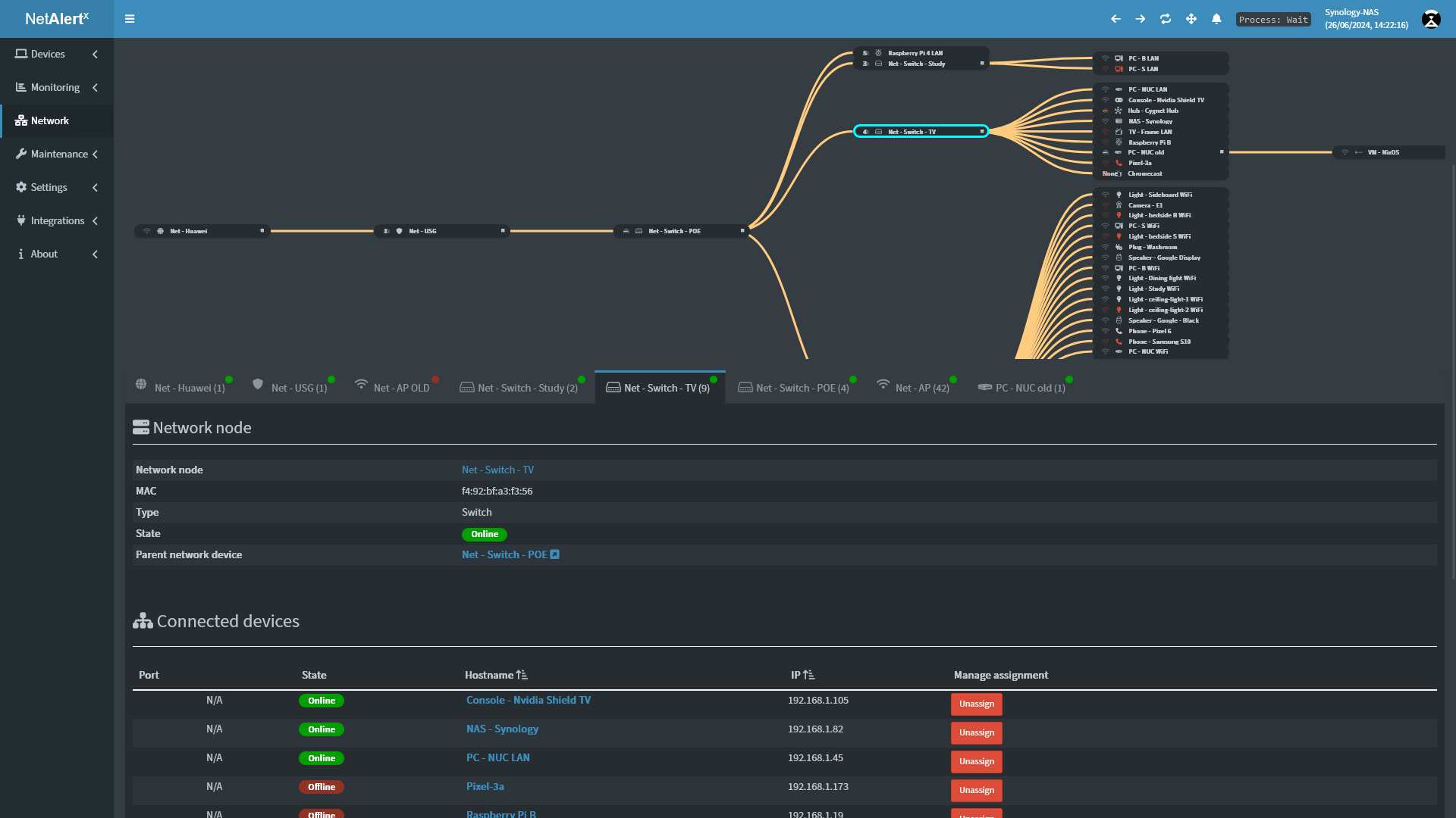 Screen 5 Screen network