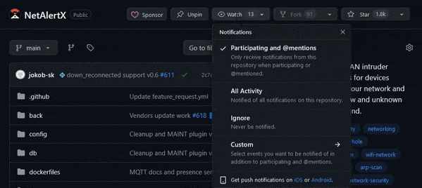 Follow and Star Follow and star