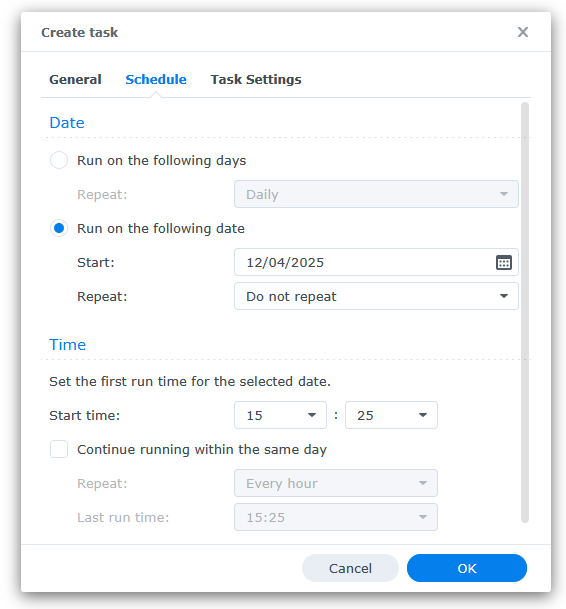task_schedule